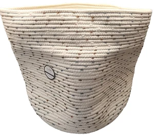 Cesta de almacenamiento La Jolie Muse cuerda de algodón decoración tu hogar 38 cm - Imagen 1 de 6