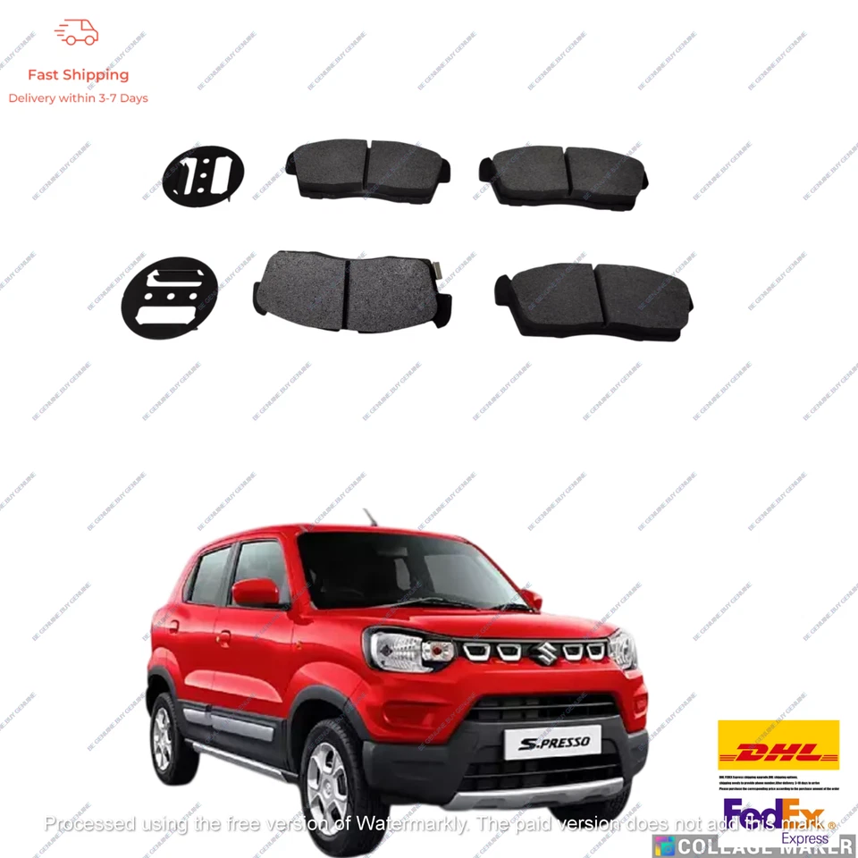 55810M62S20 Brakepad Set Pour Suzuki Spresso 2019-2024 Modèle OEM Véritable - Photo 1/4
