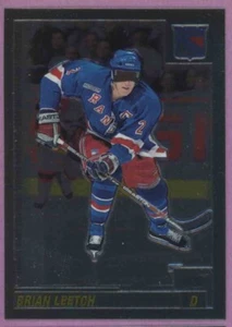 2000 00-01 TOPPS CHROME RANGERS BRIAN LEETCH #109 - Picture 1 of 1