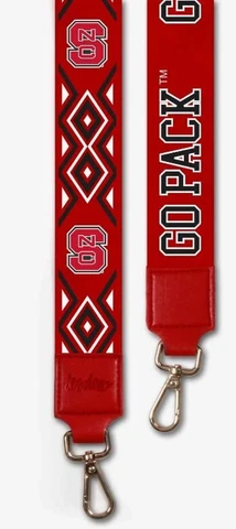 Desden NC State Ikat Patterned 2" Purse Strap Cover