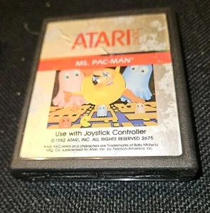 Ms. Pac-Man (Atari 2600, 1982) *TESTED* - Picture 1 of 1
