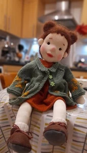 Waldorf Doll Toddler with Autumn / Christmas Dress - Brand New Custom Created - Picture 1 of 6
