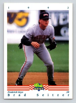 1992 Classic Best Minor League - Brad Seitzer #146 (RC) - Image 1 of 2