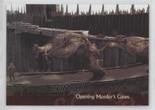2003 Topps The Lord of Rings Two Towers Update Opening Mordor's Gates #113 0f3j