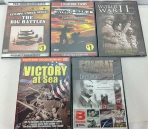New DVD Lot - WWII War History Hitler's German Combat Battle SEALED - Picture 1 of 11