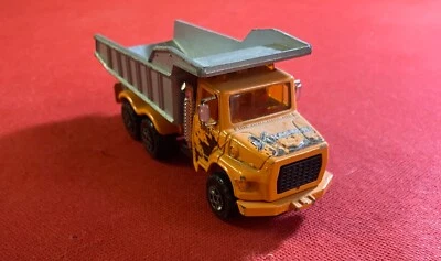 MAJORETTE Camion Truck EXTRACTOR scala 1:60 metallo Arancione - Immagine 1 di 3