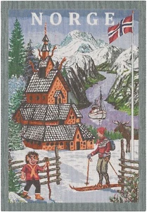 Toalla de cocina Ekelund Noruega, NUEVA - Imagen 1 de 1