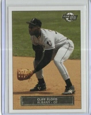 1992 Fleer Excel #58 Cliff Floyd Albany Polecats - Image 1 of 2