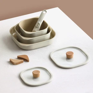 Neoflam FIKA Objet Comfort Juego de utensilios de cocina antiadherentes de cocina saludable de 7 piezas - Imagen 1 de 49
