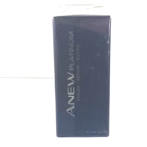 ANew Avon Platinum Age Delay Suero Visiblemente Levanta/Afirma la Piel Flácida 1 OZ Nueva Caja de Entrada - Imagen 1 de 5