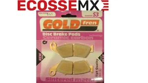 SUZUKI RMZ250 APICO FRONT BRAKE PADS 2004-2024 API041 Apico/Gold Fre - Picture 1 of 6