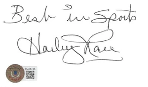 Harley Race Signed 3x5 Index Card BAS COA WWE NWA AWA All Japan Pro Wrestling - Picture 1 of 24