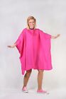 HAIR STYLIST SALON BARBER HOT PINK NYLON CUTTING CAPE PERSONALIZED Up to 3 words