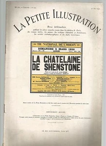 LA PETITE ILLUSTRATION N°255 - LA CHATELAINE DE SHENSTONE - ANDRE BISSON - Picture 1 of 1