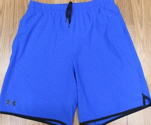 UNDER ARMOUR LEICHTE POLYESTER SHORTS BLAU & SCHWARZ Gr. MEDIUM, M - Bild 1 von 4