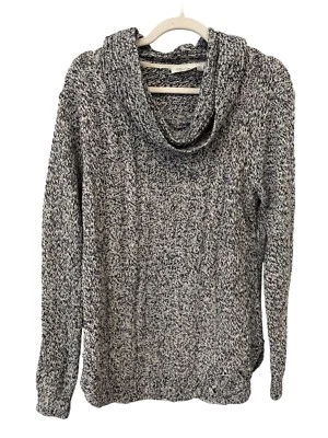 RD стиль капот шеи пуловер свитер женщин XL длинным рукавом уютный вязаный теплый расслабленный - Изображение 1 из 4