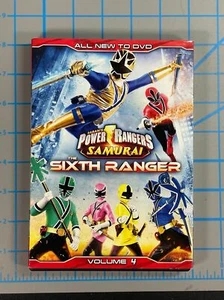 Power Rangers Samurai The Sixth Ranger Volume 4 DVD with slipcover - Picture 1 of 7