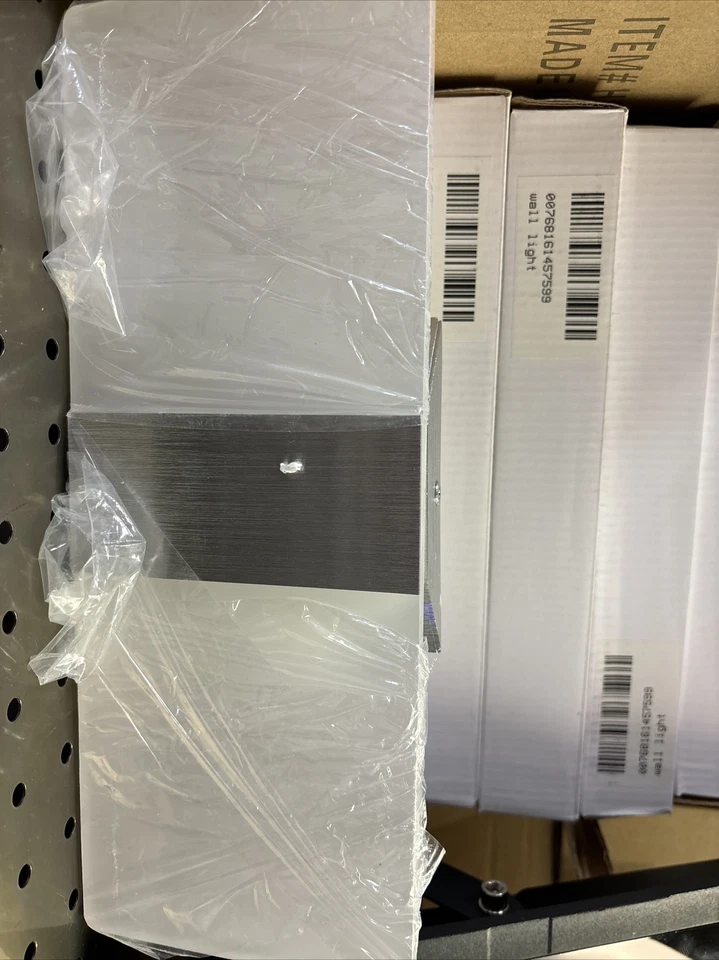 Moderno cubo de iluminación de pared LED para arriba hacia abajo aplique de habitación accesorio de lámpara interior exterior Foto 1 de 1