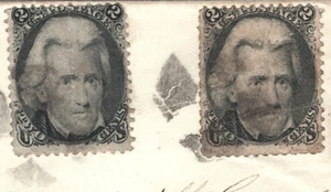 USA Classic 2c BLACKJACK{2} Petite Cover *South Paris* Maine {samwells}YH8 - Picture 1 of 16