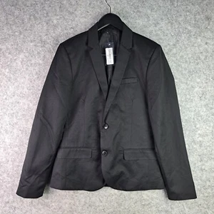 Kenneth Cole Reaction Jacket Mens Small Medium Black Blazer Suit Formal NEW 7261 - Picture 1 of 12