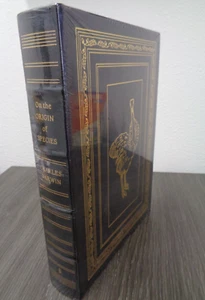 Easton Press ON THE ORIGIN OF SPECIES CHARLES DARWIN LEATHER BOUND SEALED NEW - Imagen 1 de 9