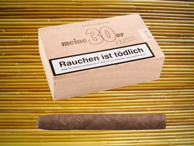 Meine 30er Brasil Senorita-Zigarren in Holzkiste - 50 Stück