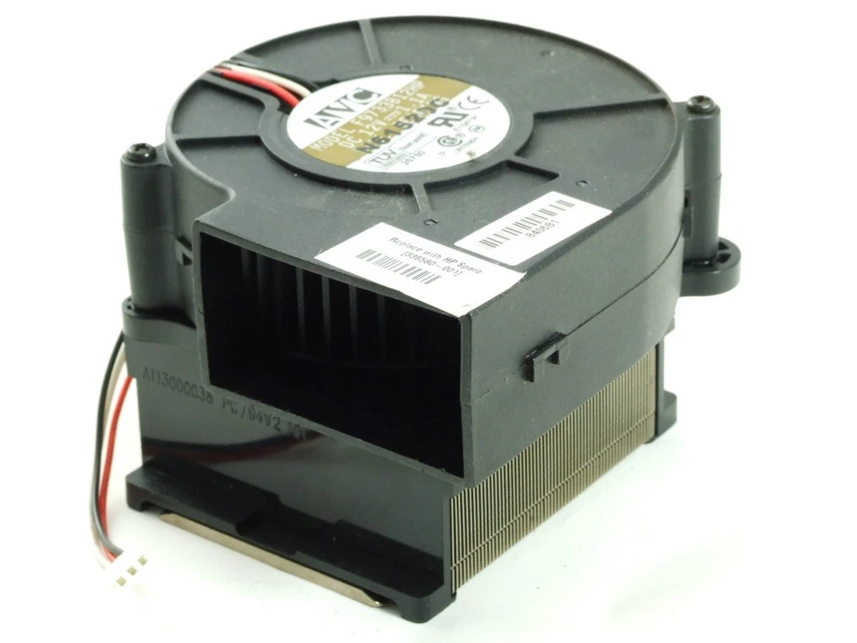 AVC 336580-001 358952-001 Socket 478 HP D530 Heat Sink Blower 3-Pin - Image 1 of 1