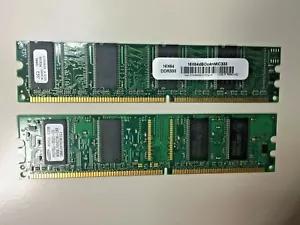128MB DDR-333 MEMORY RAM PC2700 CL2.5 M368L1624DTM-CB3 + un-named - Picture 1 of 3