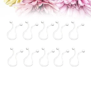 30pcs Cable Clips Cord Management Cable Organizer Drop Wire Cord Holder (White) - Afbeelding 1 van 11