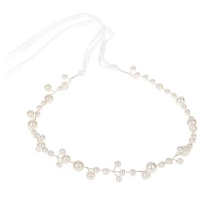 Accesorios para el cabello Perla Dama de honor Madre para mujer Despedida de soltera Accesorio - Imagen 1 de 12