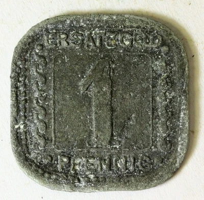 GERMANY (Ludwigshafen am Rhein) 1 Pfennig 1918 - Zinc - Notgeld - 2970 - Image 1 of 2