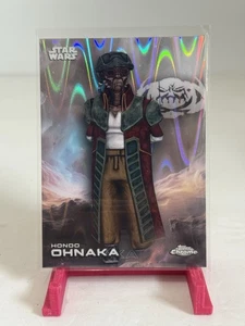 2025 Star Wars Topps Chrome Ray Wave The Clone Wars Hondo Ohnaka - Bild 1 von 2