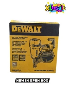 DEWALT (DW66C-1) Pneumatic 15-Degree Coil Siding Nailer OPEN BOX - FREE SHIP - Picture 1 of 15