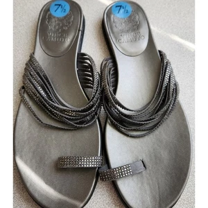 Sandalias Vince Camuto Gris Eriantha Estrás Talla 7.5 Nuevas con Etiquetas Correas Ligeras - Imagen 1 de 3