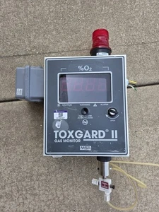 MSA TOXGARD II Has Monitor 0-25% Oxygen Monitor 110/120VAC USED - Picture 1 of 6