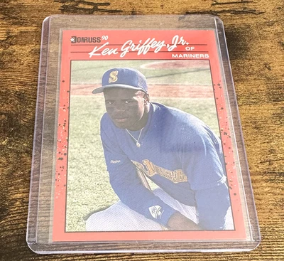 KEN GRIFFY JR. - 1990 Donruss #365 - LOCAL DE NASCIMENTO ERRADO, ERROS DE IMPRESSÃO E TINTA, ETC. - Imagem 1 de 2