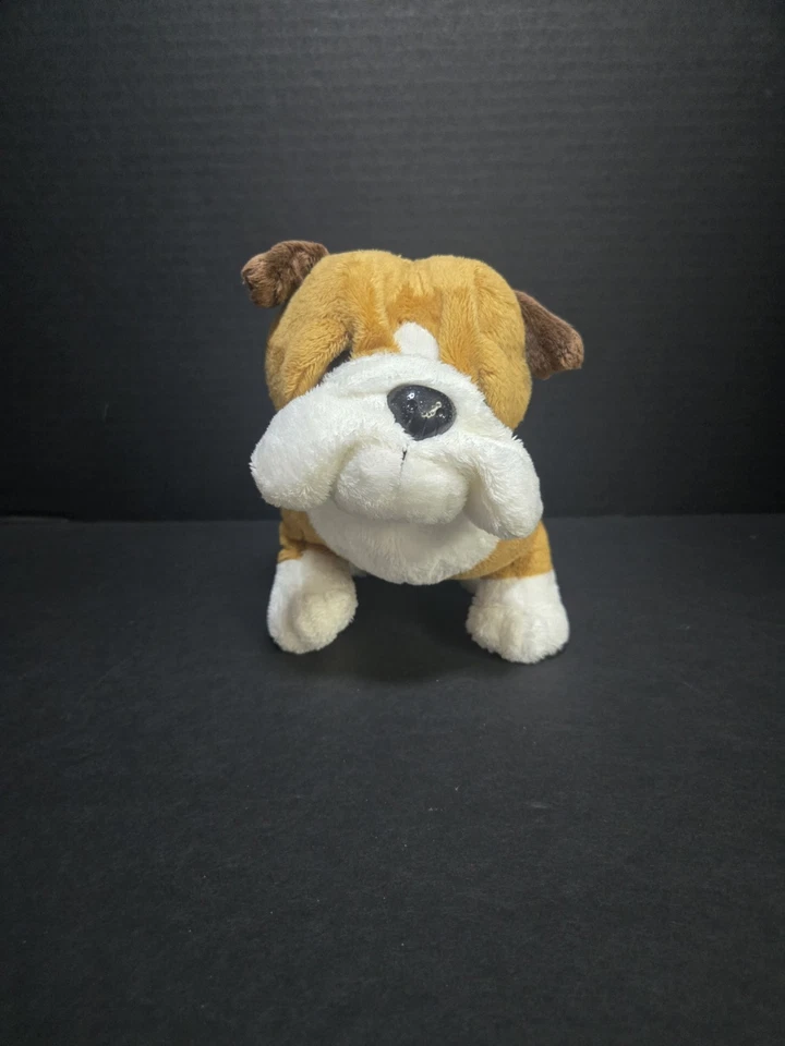 Ganz Webkinz Tan Bulldog 6” Plush Stuffed Animal Toy - Image 1 of 4