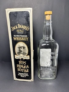 EMPTY Jack Daniel’s Old No. 7 1895 Replica Bottle w/ Cork and Box - Picture 1 of 17