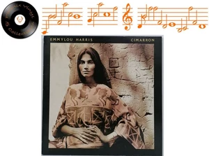 Emmylou Harris Cimarron Vinyl LP + Inner Sleeve - Near Mint - Foto 1 di 5