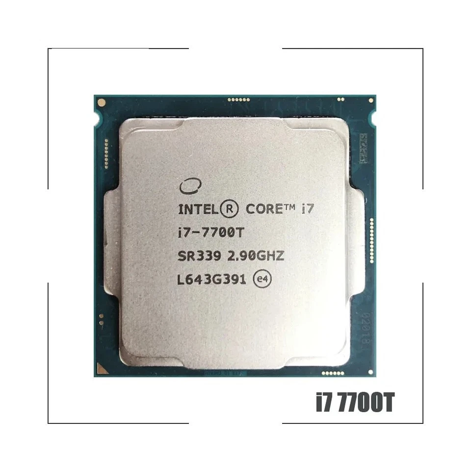 Intel Core i7 7700T CPU 2.9GHz LGA 1151 35W Processor - Image 1 of 1
