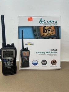 Cobra MR HH500 FLT BT 6 Watt Floating VHF Marine Radio Bluetooth - Photo 1/5