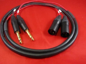 Mogami 2930,  2 Channel  Snake Cable W/ Neutrik Gold TRS-M to XLR-M, 10 Ft. - Picture 1 of 4