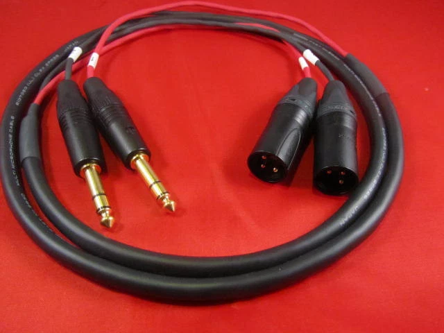 Mogami 2930,  2 Channel  Snake Cable W/ Neutrik Gold TRS-M to XLR-M, 5 Ft. - Image 1 of 4