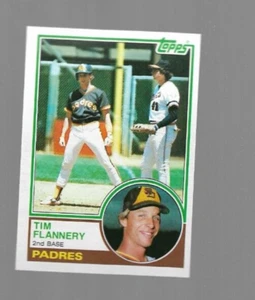 TIM FLANNERY 1983 TOPPS #38 SAN DIEGO PADRES - Picture 1 of 2