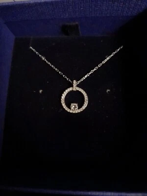 Collana Swarovski catenella nuova taglio misto in confezione originale completa - Immagine 1 di 4