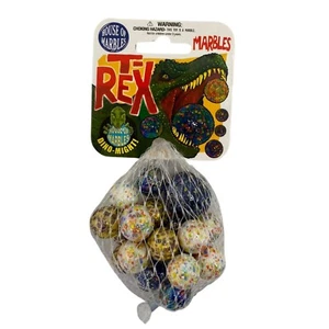 Round Glass Marbles Children's Retro Party Toy Gift Idea Game - Picture 1 of 1