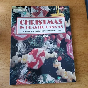 Christmas In Plastic Canvas Leaflet 1478 Book One 1993 - Picture 1 of 3
