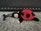 Vintage 1998 Anne Geddes Baby Ladybug Bean-Filled Collection Plush  9" Doll Bug