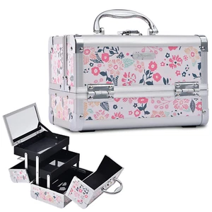 Maletin De Makeup Caja Tren Maquillaje Professional Para Viaje con espejo - Bild 1 von 15