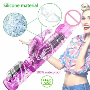 Dildo G-spot Massager Multi-speed Vibrator Sex Toy Orgasm Waterproof Masturbator - Picture 1 of 16